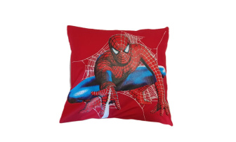 Detská obliečka na vankúš 40x40 cm - Spiderman / červená