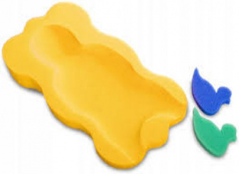 Lehátko do vane Maxi žlté