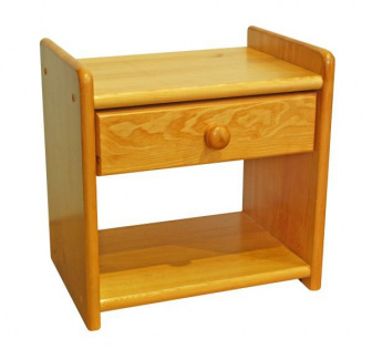 Nočný stolík z masívu Vilma - jelša