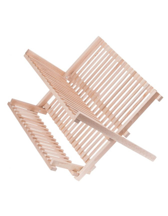 Drevený odkvapkávač na riad