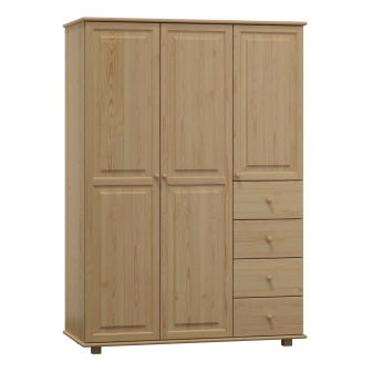 Skriňa z masívu borovice 65A 120/190/60 cm