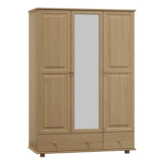 Skriňa z masívu borovice 65B 133/190/60 cm