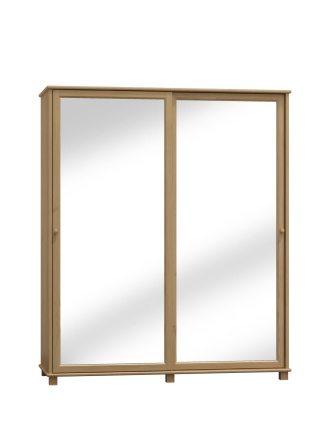 Šatníková skriňa z masívu borovice 81 120/190/60 cm