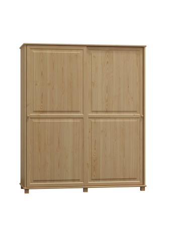 Šatníková skriňa z masívu borovice 82 133/190/60 cm