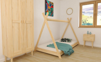 Posteľ teepee 180/80 cm + rošt ZADARMO