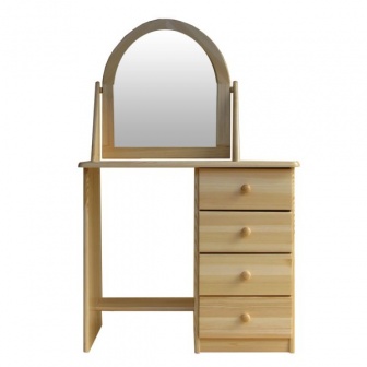 Toaletný stolík TP - 01 masív borovice