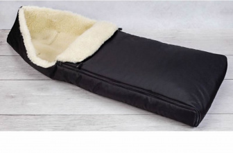 Detský fusak zimný 90 cm čierny