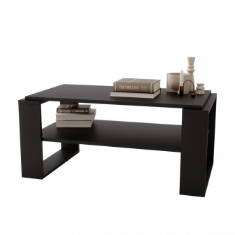 Konferenčný stolík Prima loft 96 - čierna/čierna