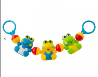 Hrkálka na kočík / žabky