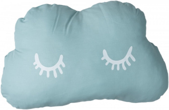 Dekoračný vankúšik - mráčik zelený