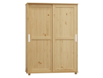 Skriňa z masívu borovice Thorax II 180/190/60 cm